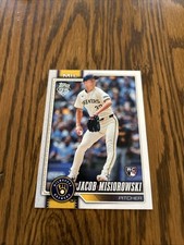 2026 Topps Series 1 Jacob Misiorowski RC #10 QTY Available Milwaukee Brewers 