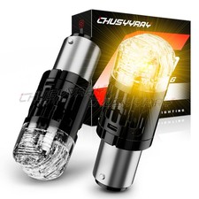 2x For 1981-1988 Chevy Monte Carlo SS 2357 Amber LED Turn Signal Light Bulbs