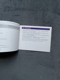 ₪PAS DE JEU₪ Notice Nintendo NES - NOE ALLEMAGNE - Megaman 3 Mega Man 3