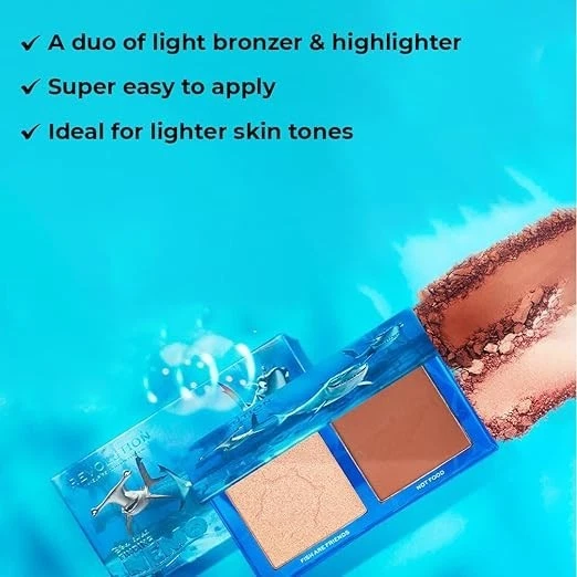 Disney Pixar’s Finding Nemo x Revolution Wake Up Bronzer and Highlighter Palette - Image 2 of 4