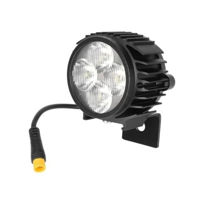 Phare Avant Kugoo Kukirin G2 Pro/G2 Max – LED Étanche, Rechargeable USB, Angle Réglable, Sécurité Nocturne