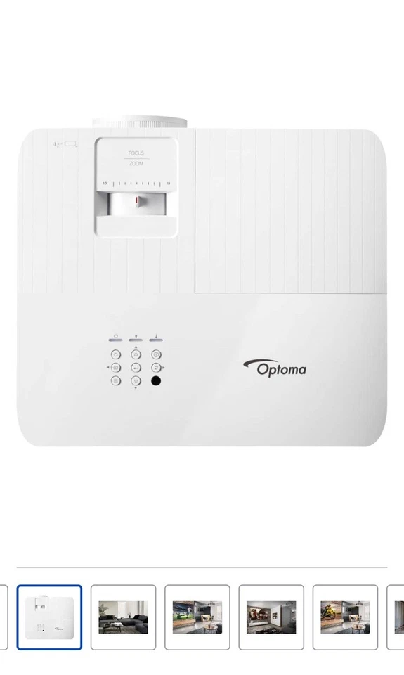 Optoma - UHD38 4K UHD Projector with 4000 Lumens, 240Hz - Image 3 of 4