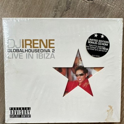 DJ Irene GlobalHouseDiva 2 Live in Ibiza CD Limited Edition  Brand New Sealed 