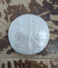 2010 American Silver Eagle (AU) 1 Troy Oz .999 Fine Silver ASE