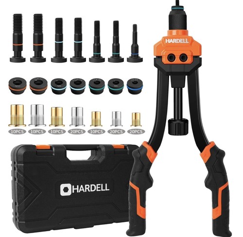HARDELL Rivet Nut Tool, 14" Rivnut Tool with Upgraded Orange 