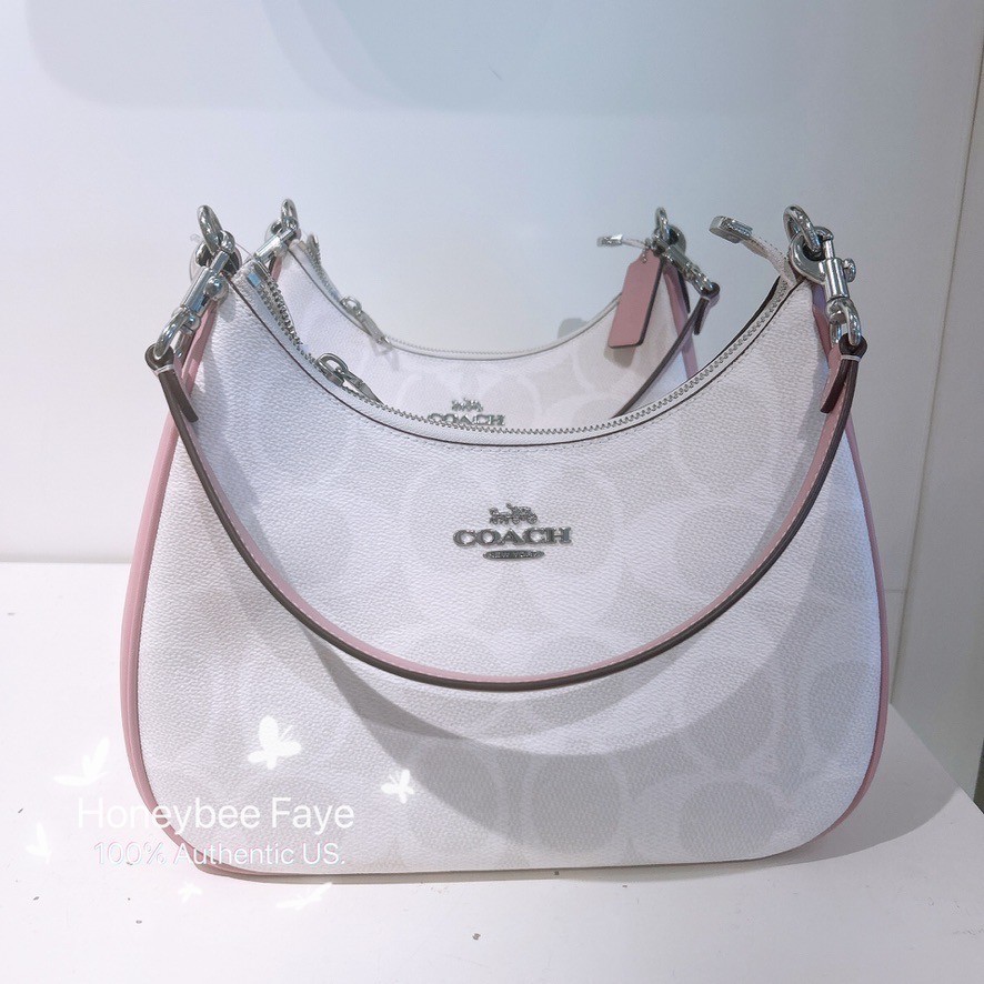 NWT COACH Teri Hobo Bag In Signature Canvas CAL52 | eBay