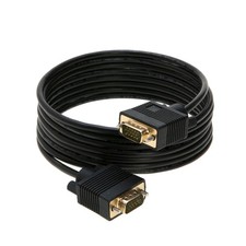 25FT SVGA Monitor Cable - Male to Male VGA to VGA 1080P for PC Projector Lapt...