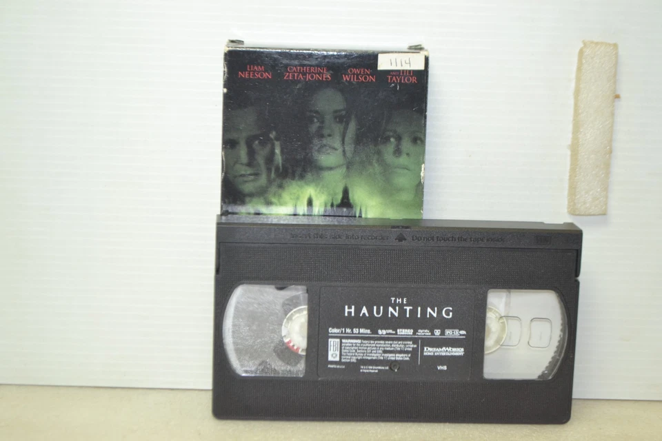 The Haunting Vintage cult classic horror VHS tape Foto 3 de 3