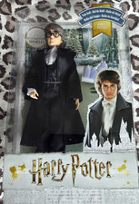 Harry Potter Wizarding World Yule Ball Doll Figure with Wand Broom Accessories
