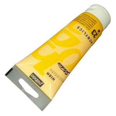 PEBEO - Acrylic Fine Studio Acrylics - Medium Cadmium Yellow Hue - Medium
