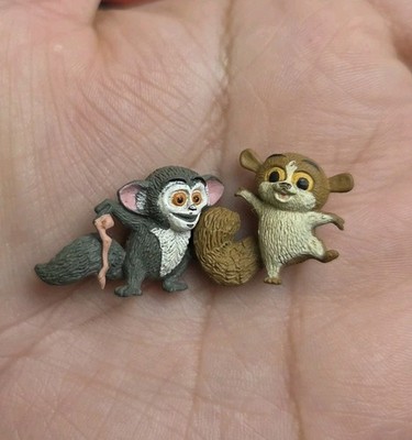 Disney DreamWorks Madagascar Micro Mini Figures Lot Of 2 Mort And Maurice 