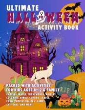 Halloween Activity Book For Kids Ages 8-12  Family:: Packed With Activities and