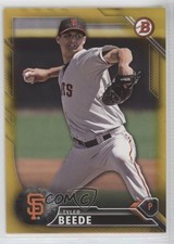 2016 Bowman Draft Top Prospects Gold 35/50 Tyler Beede #BD-182 s3g