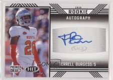 2020 Sage Hit Rookie Auto Terrell Burgess #A32 Auto 0o6v