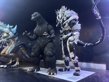 Bandai S.H. MonsterArts Monster X and Godzilla Final Wars action Figure LOT 2023