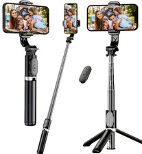 3-in-1 Bluetooth Selfie Stick Tripod Extensible Phone Stand w/ Wireless Remote