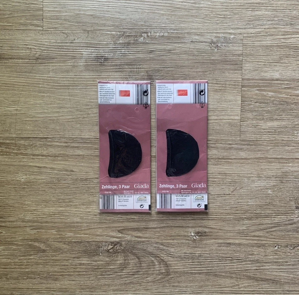 3 Paar Zehlinge von Giada  - Bild 2 von 2