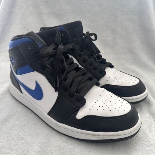 Nike Air Jordan 1 Mid "Racer Blue" Men's Size 13 ART 554724-140  Great Condition