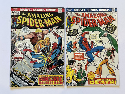 Amazing Spider-Man 126 (1st Harry Osborn Goblin) Hi Grade, 127 (8.5 VF+) 1973