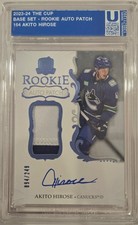 2023-24 The Cup Akito Hirose Rookie Auto Patch SP 094/249 #164
