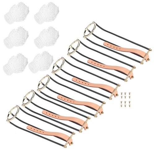 6pcs Standard Snooker Billiard Table Replacement Solid Empire Rail With Net - Foto 12 di 12