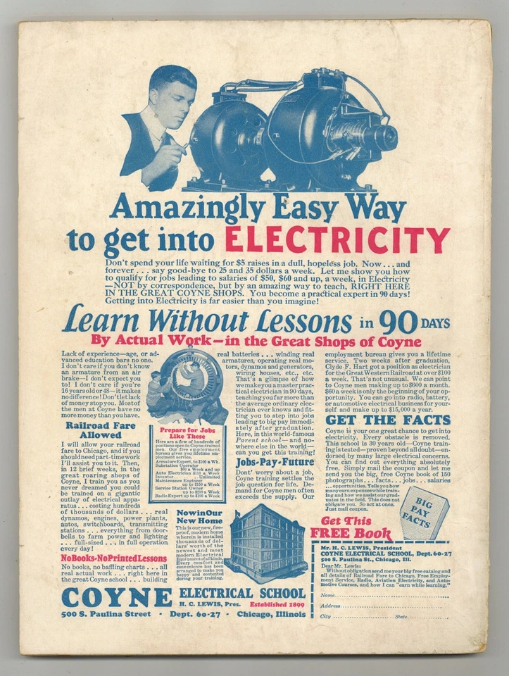 Amazing Stories Pulp Vol. 5 #6 GD 2.0 1930 - Image 2 of 3