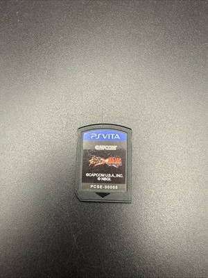 Street Fighter X Tekken (Sony PlayStation Vita PS Vita) Guaranteed - Tested