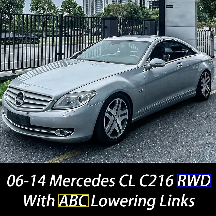 FOR MERCEDES CL 63 CL600 AMG W216 ADJUSTABLE LOWERING KIT LINKS