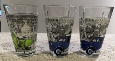Lot Of 3 Cerve Glasses