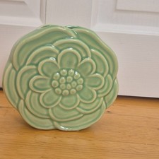 Pepco Sage Green Ceramic Flower Peony Bud Vase 🌿🌷