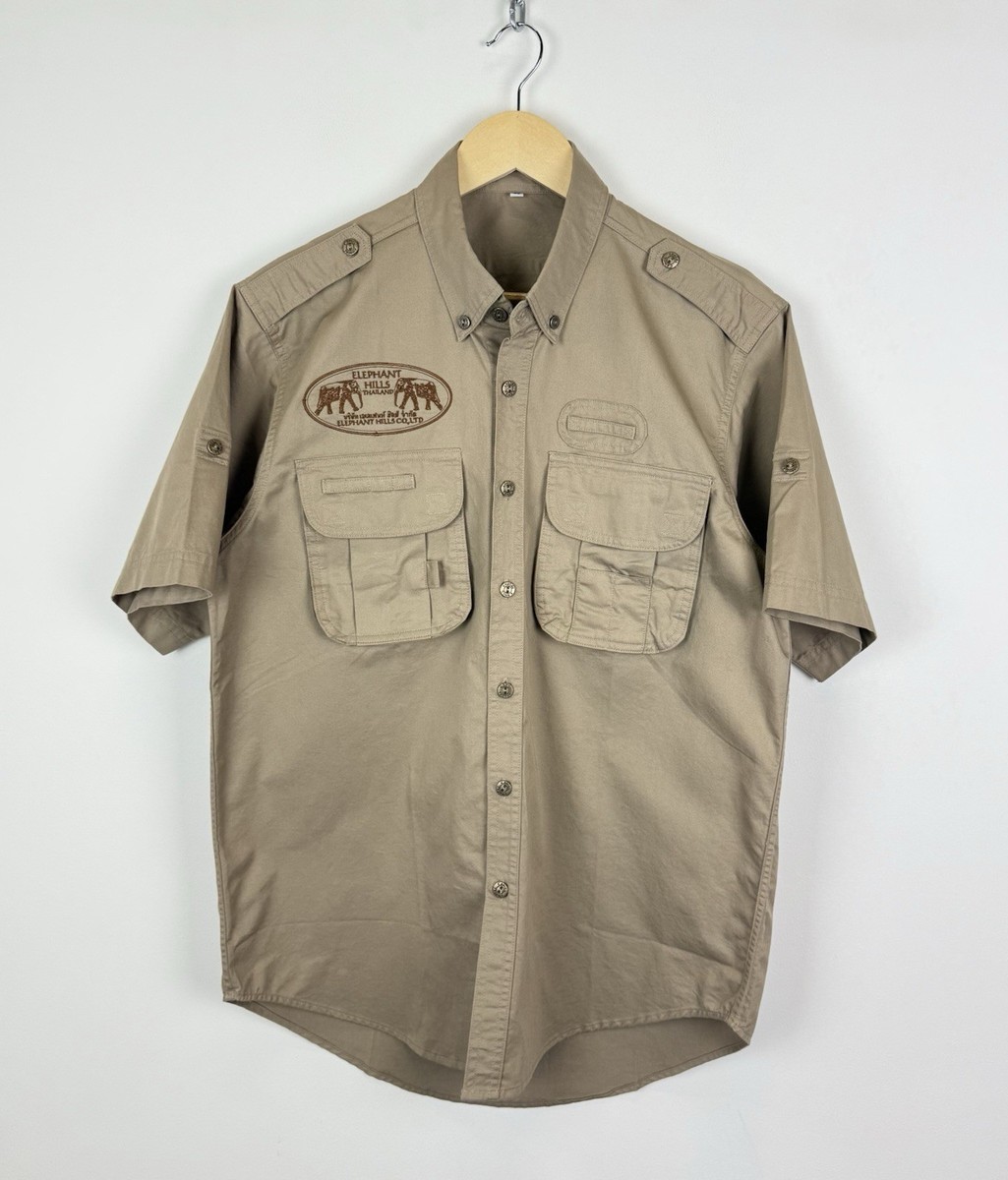 Camel Trophy Elephant Hills Thailand Safari Short Sleeve Shirt