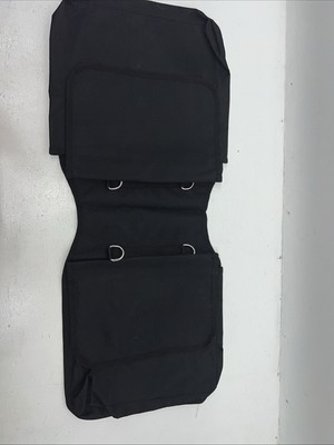New Black Nylon Saddle Trail Riding Bag M-502