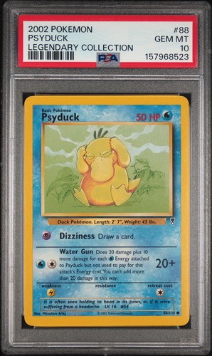 Psyduck graded PSA 10 for sale on eBay