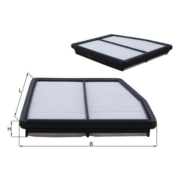 Knecht Luftfilter Filtereinsatz Passend FüR Hyundai Santa Tucson KIA Sorento-image