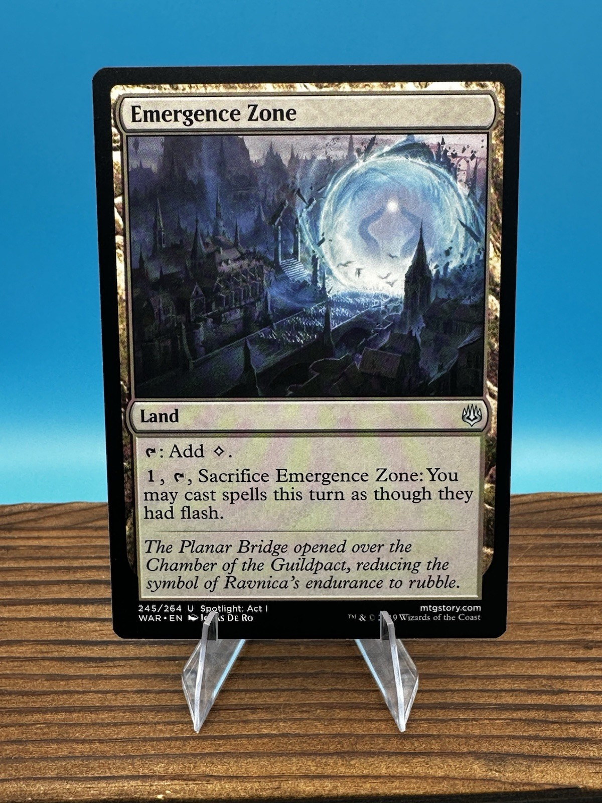 Emergence Zone (WAR 245) War of the Spark Regular, Magic The Gathering