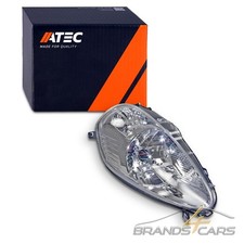 ATEC SCHEINWERFER H4 CHROM MIT STELLMOTOR RECHTS FÜR FIAT GRANDE PUNTO 199