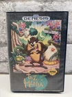 Taz-Mania (Sega Genesis, 1992) complete CIB Tested