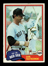 1981 Topps #110 Carl Yastrzemski VGEX 4051