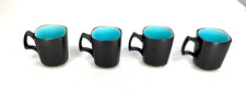 Juego de 2 tazas Gourmet Expressions Aqua Krackle descontinuadas actuales: 2008 - 2012