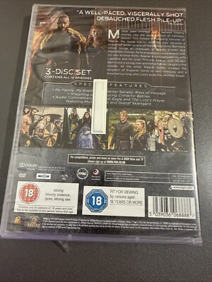 Vikings Series Complete (DVD, 2014)-REGION 2- NEW/SEALED