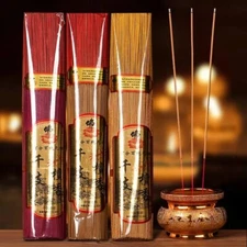 1000 Pcs Sandalwood Bamboo Incense Sticks Smokeless Buddha Worship Joss Sticks