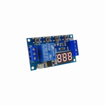 Modulo Rel&egrave; Temporizzatore Con Display LCD XY-WJ01 &ndash; 6V~30V 1 CH &ndash; Universale