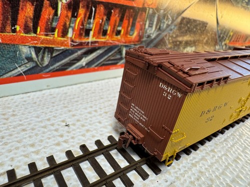 🚂 HOn3 -D & RGW- REEFER CAR - #32💥WH710 - Picture 2 of 7
