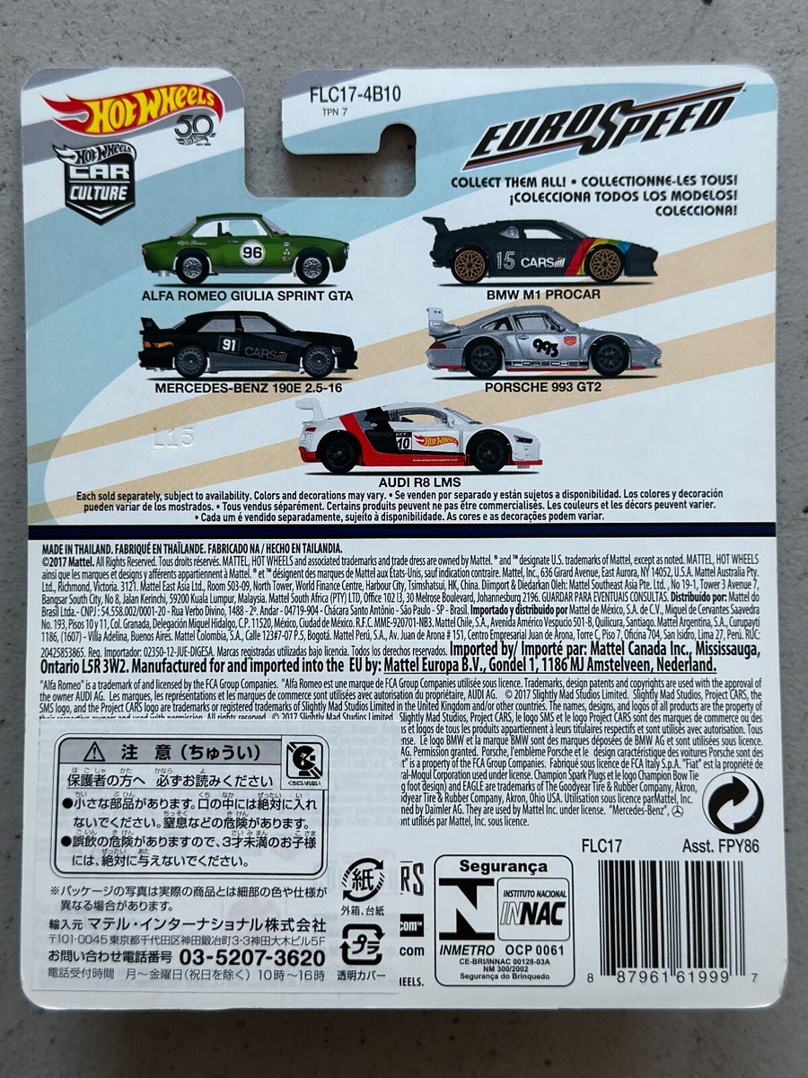 ホットウィール ポルシェ 993 GT2 ユーロスタイル Hot Wheels EURO STYLE PORSCHE 993 GT2 | JUN_Kのブログ