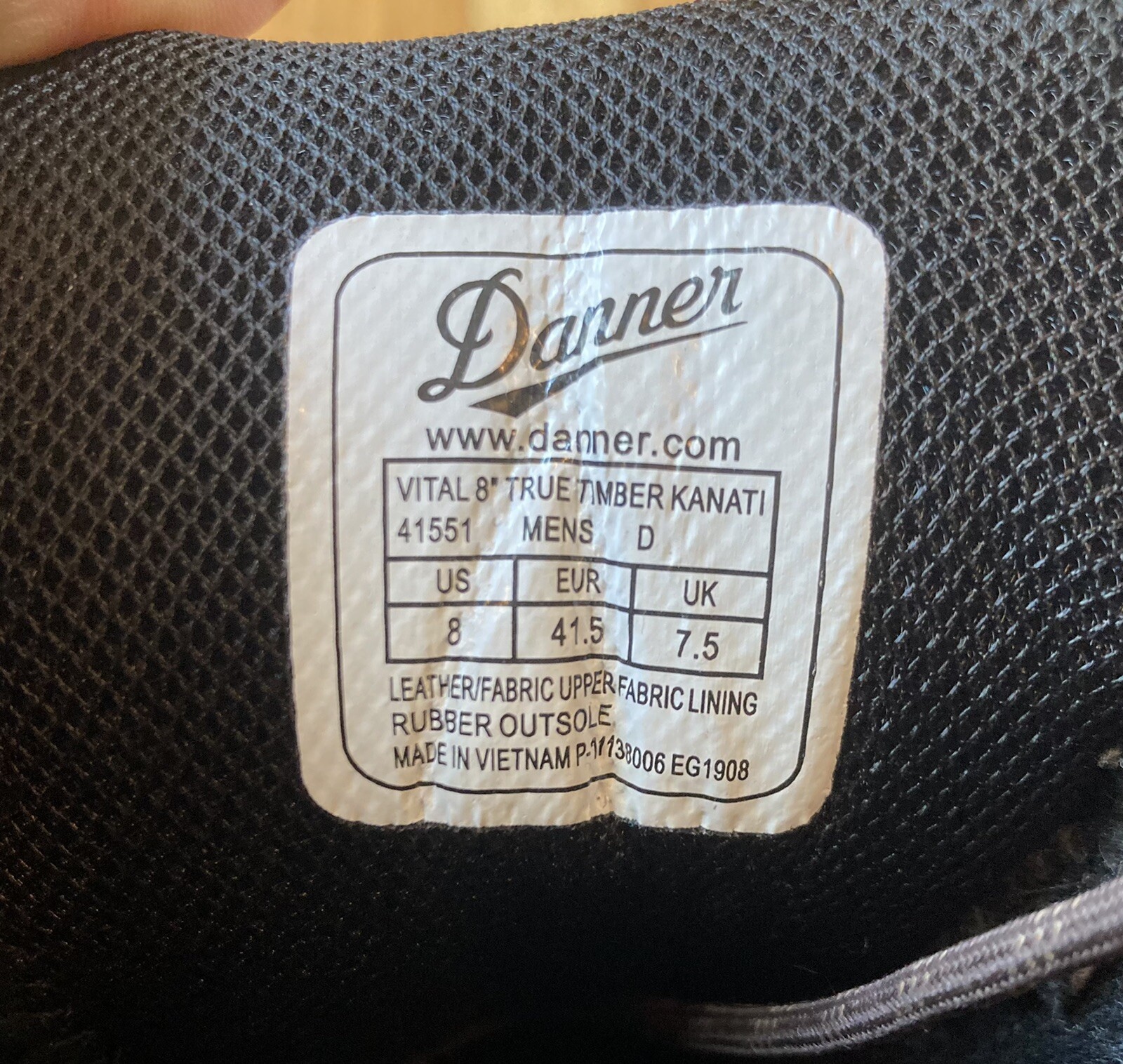Danner Vital 8\