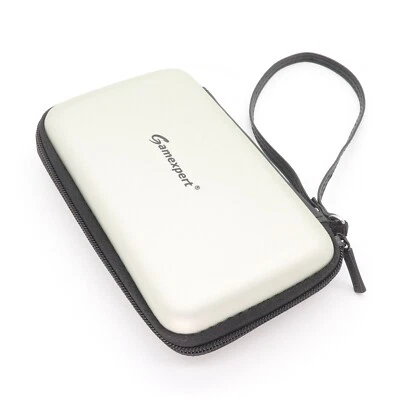 Semi-Hard Protective Carry Case Pouch & Wrist Strap For Nintendo DS Lite SILVER