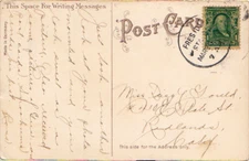 California Presidio Sta. 1908 sl in duplex  PC.