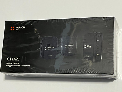TARION Digital 2.4GHz Wireless Lavalier Microphone System Compatible with DSLR