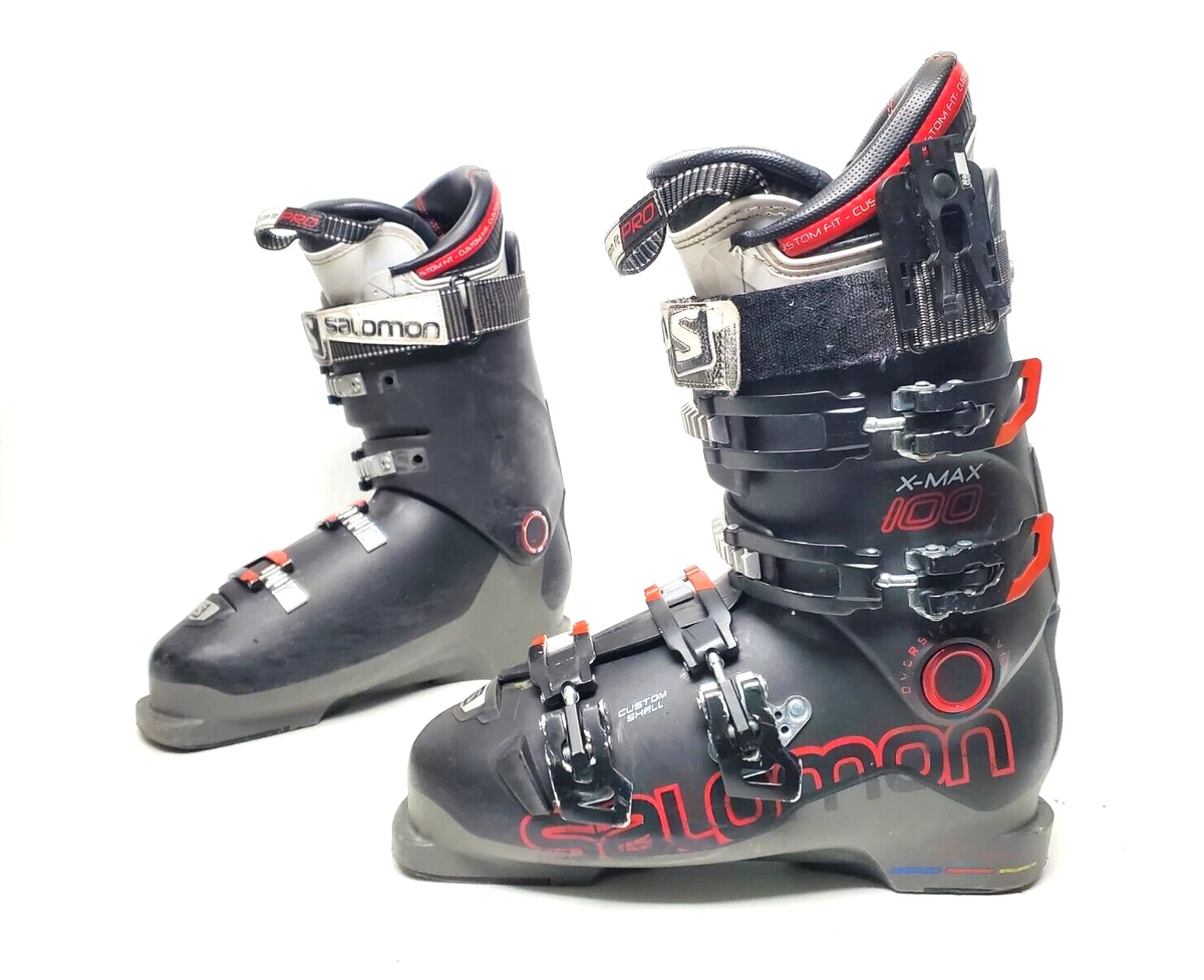 Salomon X MAX 100 Alpine Downhill Ski Boots Men s MP 27 27.5 BSL 315 mm