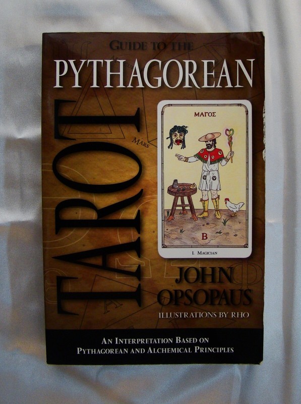 The Pythagorean Tarot Book & Deck Set by John Opsopaus OOP HTF Rare